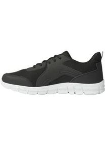 Sneaker Kappa "Kappa Flacher shoe KMPyxis", Herren, Gr. 40, schwarz, grau dk, Obermaterial: 100% Kunststoff, Schuhe Sneaker