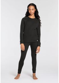 Thermounterw&auml;sche-Set CMP "Skiw&auml;sche-Set - f&uuml;r Kinder", Kinder, Gr. 128 (122), schwarz, Obermaterial: 100% Polyester, Bekleidungssets Thermounterw&auml;sche-Set, Atmungsaktiv & schnelltrocknend & f&uuml;r Kinder