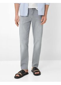 Brax Herren Five-Pocket-Hose Style CADIZ SMOKE GREY USED, denim grau, Gr. 46/32