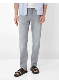 Brax Herren Five-Pocket-Hose Style CADIZ SMOKE GREY USED, denim grau, Gr. 44/34