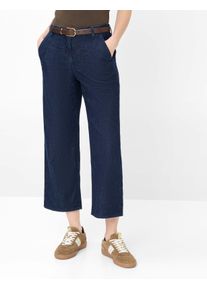 Brax Damen Culotte Style MAINE S CLEAN DARK BLUE, denim dunkelblau, Gr. 34