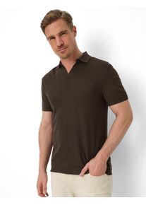 Brax Herren Polo Style PRINCETON chocolate, dunkelbraun, Gr. L