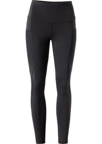 Jogginghose LPO "Sporttights Yvana", Damen, Gr. 46 (L), Normalgr&ouml;&szlig;en, schwarz, 77% Polyester, 23% Elasthan, k&ouml;rpernah, Hosen Jogginghose, Elastische und schnell trocknendes Material
