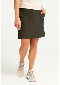 Hosenrock Jack Wolfskin "DESERT SKORT W", Damen, Gr. 36, obsidianmoss, Obermaterial: 95% POLYAMID, 5% SONSTIGE FASERN. Futter: 100% POLYESTER, R&ouml;cke Hosenrock