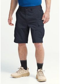 Cargoshorts Jack Wolfskin "DUNELAND CARGO SHORTS M", Herren, Gr. 58, Normalgr&ouml;&szlig;en, schwarznavy, Obermaterial: 100% POLYAMID. Futter: 100% POLYESTER, Hosen Cargoshorts