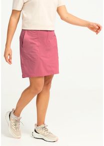 Hosenrock Jack Wolfskin "DESERT SKORT W", Damen, Gr. 36, eveningrose, Obermaterial: 95% POLYAMID, 5% SONSTIGE FASERN. Futter: 100% POLYESTER, R&ouml;cke Hosenrock