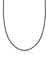 Kette ohne Anh&auml;nger NENALINA "Halskette Seidenband Kette Basic Kombinierbar 925 Silber" Gr. 45, silber, Halsketten, Damen, 45, ohne Stein, Silber 925 (Sterlingsilber), Kette ohne Anh&auml;nger