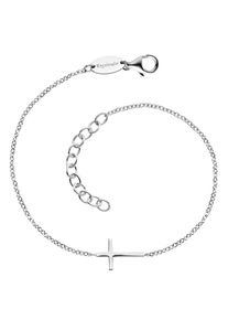 Silberarmband Engelsrufer "Armkette Armband Kreuz", silber (silberfarben), Armb&auml;nder, Damen, 20cm, Silber 925 (Sterlingsilber), Silberarmband
