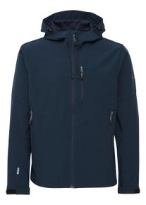 Softshelljacke North Bend "Softshelljacke NBRody M W-PRO 8.000 mit wasserdichter Beschichtung", Herren, Gr. XL, blau (navy blazer), Obermaterial: 100% Polyester PES., unifarben, Jacken Softshelljacke