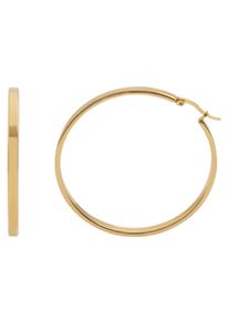 Adelia&acute;s Paar Creolen ADELIA&acute;S "Damen Ohrringe &iquest; Creole aus Edelstahl", gold, Ohrringe, Damen, Edelstahl, Paar Creolen