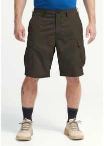 Cargoshorts Jack Wolfskin "DUNELAND CARGO SHORTS M", Herren, Gr. 46, Normalgr&ouml;&szlig;en, obsidianmoss, Obermaterial: 100% POLYAMID. Futter: 100% POLYESTER, Hosen Cargoshorts