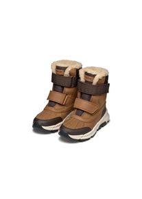 Winterstiefel Geox "J FLEXYPER PLUS BOY", Jungen, Gr. 37, braun, Synthetik, Textil, Schuhe Winterstiefel, Snowboots, Klettstiefel mit Warmfutter, Gr&ouml;&szlig;enschablone zum Download