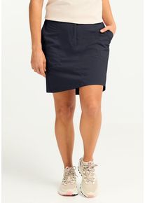 Hosenrock Jack Wolfskin "DESERT SKORT W", Damen, Gr. 36, schwarznavy, Obermaterial: 95% POLYAMID, 5% SONSTIGE FASERN. Futter: 100% POLYESTER, R&ouml;cke Hosenrock