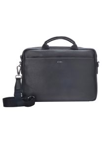 JOOP! Messenger Bag JOOP "cardona pandion briefbag shz1", Herren, Gr. B/H/T: 39cm x 28cm x 7cm, schwarz, Leder, Taschen Messenger Bag, Arbeitstasche Businesstasche Umh&auml;ngetasche