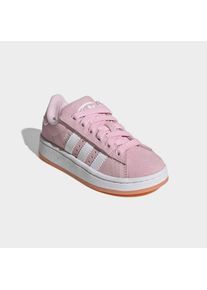 Sneaker adidas originals "CAMPUS 00S COMFORT CLOSURE ELASTIC LACE KIDS", Damen, Gr. 32, clear pink, ftwr wei&szlig;, gum 2, Leder, Schuhe Sneaker, f&uuml;r Kinder & Jugendliche