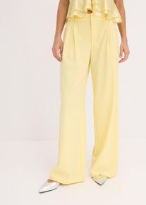 bonprix Marlenehose, gelb, Gr.36, Hose in Marlene-Form