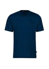 T-Shirt TRIGEMA "TRIGEMA T-Shirt aus 100% Baumwolle", Damen, Gr. XXL, blau (night, blau), 100% Baumwolle, Basic, Shirts T-Shirt