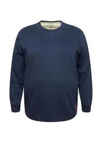 Longpullover Blend "Sweatshirt BHBAlex", Herren, Gr. 5XL, blau (marineblaus), Obermaterial: 60% Baumwolle CO. 40% Polyester PES., Sweatshirts Longpullover