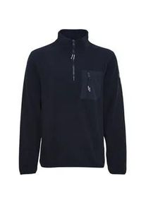 Fleecejacke FQ1924 "Fleecejacke FQHARRY micro fleece halfzip", Herren, Gr. XL, blau (salute), Obermaterial: 100% Polyester PES., Pullover Fleecejacke