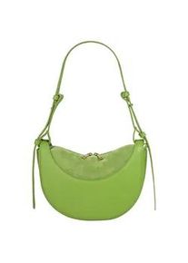 Umh&auml;ngetasche Samantha Look, Damen, Gr. B/H/T: 27cm x 21cm x 8cm onesize, gr&uuml;n, Leder, clean, Taschen Umh&auml;ngetasche, echt Leder, Made in Italy