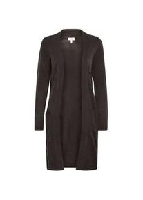 Strickjacke oxmo "Strickjacke OXCABBA", Damen, Gr. XL, schwarz, Obermaterial: 100% Polyacryl PAN., Strickjacken Strickjacke