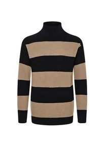 !Solid Rollkragenpullover SOLID "Rollkragenpullover SDSerge", Herren, Gr. L, schwarz (true schwarz), Obermaterial: 100% Baumwolle CO recyc.., Pullover Rollkragenpullover