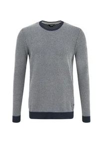 !Solid Strickfleece-Pullover SOLID "Strickpullover SDDumon", Herren, Gr. XL, blau (insignia blau), Obermaterial: 100% Baumwolle CO., Pullover