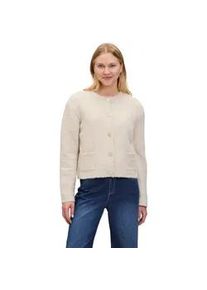 Strickjacke Cartoon "Damen mit Knopfleiste", Damen, Gr. 42, beige, Obermaterial: 93% Polyester, 5% Alpaka, 2% Elasthan, l&auml;ssig geschnitten normal, Rundhals, Strickjacken Strickjacke