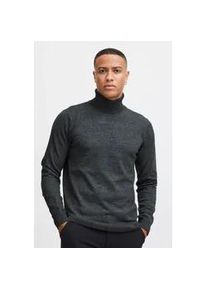 Rollkragenpullover Blend "BHCarsten", Herren, Gr. XL, charcoal mix, Feinstrick, 100% Polyester, meliert, regular fit, Pullover Rollkragenpullover, Stilvoller Strickpullover mit Rollkragen