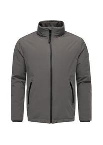 Outdoorjacke Ragwear "Colwie Warm YOUMODO", Herren, Gr. XL (54), grau, Obermaterial: 90% Nylon, 10% Elasthan; Innenfutter: 100% Polyester; Wattierung: 100% Polyester, Basic, gerade h&uuml;ftbedeckend, hoch geschlossener Ausschnitt, &Auml;rmel ohne &Auml;rmelschlitz B&uuml;ndchen, Jacken Outdoorjacke, Wasserdichte Winterjacke mit hohem Kragen