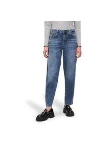 Ankle-Jeans Cartoon "Damen mit Waschung", Damen, Gr. 44, Normalgr&ouml;&szlig;en, blau (dunkelblau denim), Obermaterial: 98% Baumwolle, 2% Elasthan, loose fit, Jeans