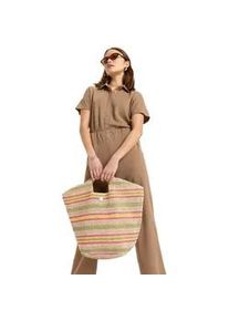 Strandtasche Roxy "Cocoa Pearl", Damen, beige (natural), 100% Papier, Taschen Strandtasche