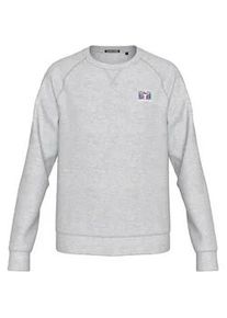 Sweatshirt Chiemsee, Herren, Gr. L (52/54), neutral gray melange, 90% Baumwolle, 10% Viskose, Rundhals, Sweatshirts Sweatshirt