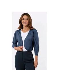 Bolero Lady, Damen, Gr. 36, dunkelblau, 50% Viskose, 28% Polyester, 22% Polyamid, unifarben, Strickjacken Bolero