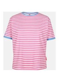 T-Shirt SALZHAUT "Shirt UCK", Damen, Gr. XXL, rosa (sanftes wei&szlig;, blossom), Obermaterial: 100% Baumwolle CO., Shirts T-Shirt