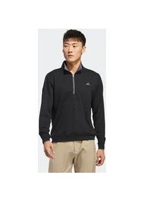 Sweatshirt Adidas PERFORMANCE "CORE LTWT 1/4 Z", Herren, Gr. S, schwarz, Obermaterial: 100% Polyester, Sweatshirts Sweatshirt