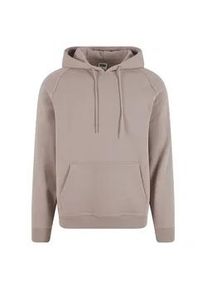 Rundhalspullover Urban Classics "Urban Classics Herren Blank Hoody", Herren, Gr. XL, duskrose, 65% Baumwolle, 35% Polyester, unifarben, loose fit, ohne Ausschnitt, Pullover Rundhalspullover