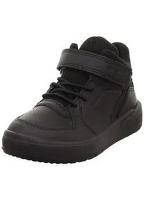 Sneaker Superfit "MAVERICK WMS: Weit", Damen, Gr. 29, schwarz, Lederimitat, Nappaleder, Polyester, unifarben, Schuhe Sneaker, Boots mit Sympatex-Memberan, Gr&ouml;&szlig;enschablone zum Download