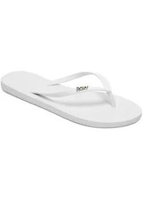 Sandale Roxy "Viva Iv", Damen, Gr. 8(38), wei&szlig;, Obermaterial:Obermaterial: 98% Synthetik / 2% Metall, Futter: 100% Synthetik, Laufsohle: 100% gesch&auml;umtes Gummi;, Schuhe Sandale