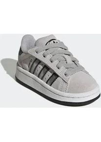 Sneaker Adidas ORIGINALS "CAMPUS 00S COMFORT CLOSURE ELASTIC LACE KIDS", Damen, Gr. 22, grau two, matte silber, core schwarz, Leder, Synthetik, Schuhe Sneaker, f&uuml;r Kinder & Jugendliche