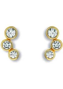 Paar Ohrh&auml;nger ONE ELEMENT "Zirkonia Ohrringe Ohrstecker aus 333 Gelbgold", gold, Ohrringe, Damen, Damen,mit Zirkonia, Gelbgold 333 Gold, Gelbgold 333, Gold, Pers&ouml;nlicher Akzent &ndash; schlicht, modern, aussagekr&auml;ftig