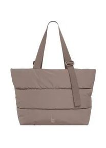 GOT BAG Umh&auml;ngetasche PUFFER TOTE BAG MONOCHROME Oyster