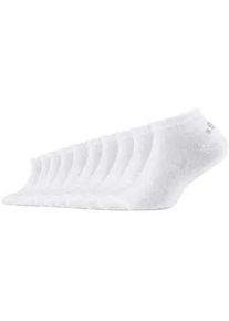 10er Pack s.Oliver Essentials Gek&auml;mmte Baumwolle Sneakersocken Kinder 0001 - white 27-30