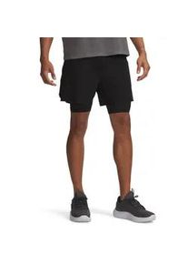 Under Armour Vanish Elite 2in1 Shorts Herren 008 - ultimate black/ultimate black/ultimate black S