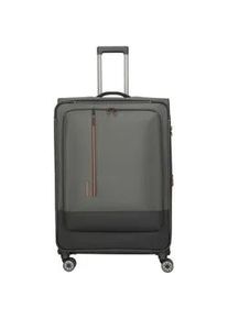 Travelite Crosslite Trolley XL 4-Rollen erweiterbar Oliv