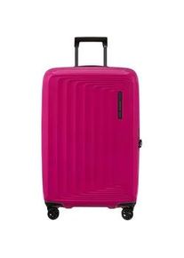 Samsonite Nuon Season Trolley mit 4 Rollen erweiterbar 69cm Metallic Ruby