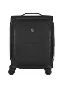 Victorinox Crosslight Global Softside Carry-On 4-Rollen, erweiterbar Schwarz