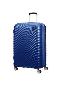 American Tourister Jetglam Trolley mit 4 Rollen 78cm erweiterbar Metallic Blue