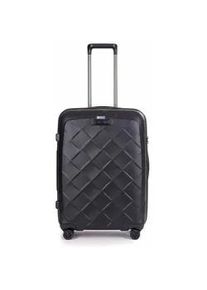 Stratic Leather & More Trolley M, 4 Rollen Matt Black