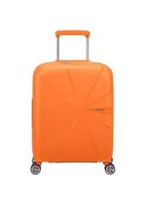 American Tourister StarVibe Handgep&auml;ck Trolley 55cm mit 4 Rollen, Erweiterbar Papaya Smoothie